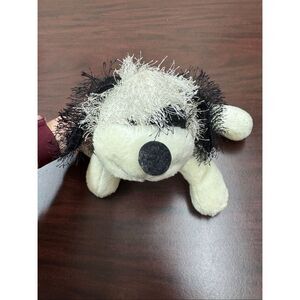 Webkinz Black and White Cheeky Dog Plush Animal